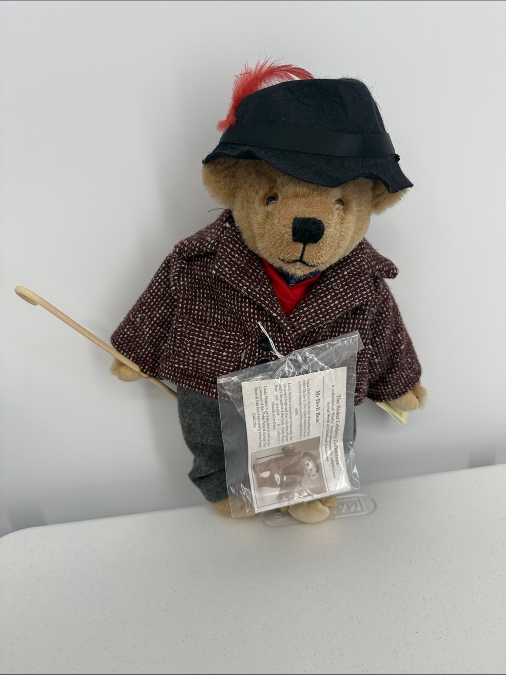 Vintage House of Nisbet "Mr. Do It Bear" limited edition collectible plush